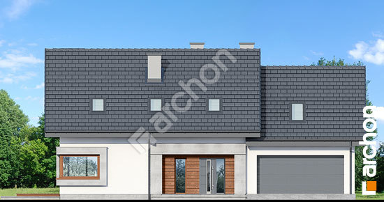 Передній фасад Будинок в смарагдах 3 (Г2)