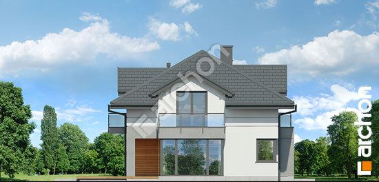 Бочний фасад Будинок в сливах 6 (Г2)