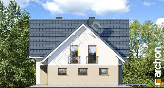 Боковой фасад Дом в миловонках 2 (Г2)