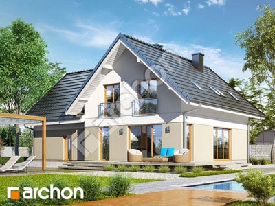 Проект дома ARCHON+ Дом в алоизиях 2 (Г2) Вид 2