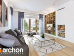 Проект дома ARCHON+ Дом в алоизиях 2 (Г2) дневная зона (визуализация 1 вид 1)