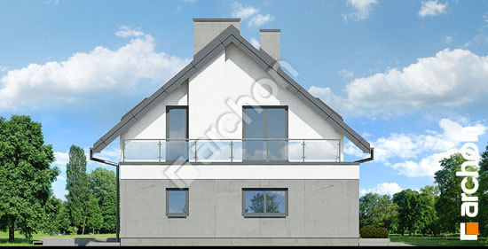 Бочний фасад Будинок в квітах 2