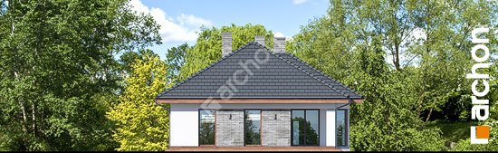 Дворовой фасад Дом в андромедах (Г2) 