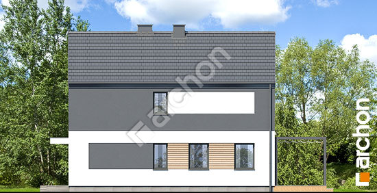 Боковой фасад Дом в ривиях 10 (Г)