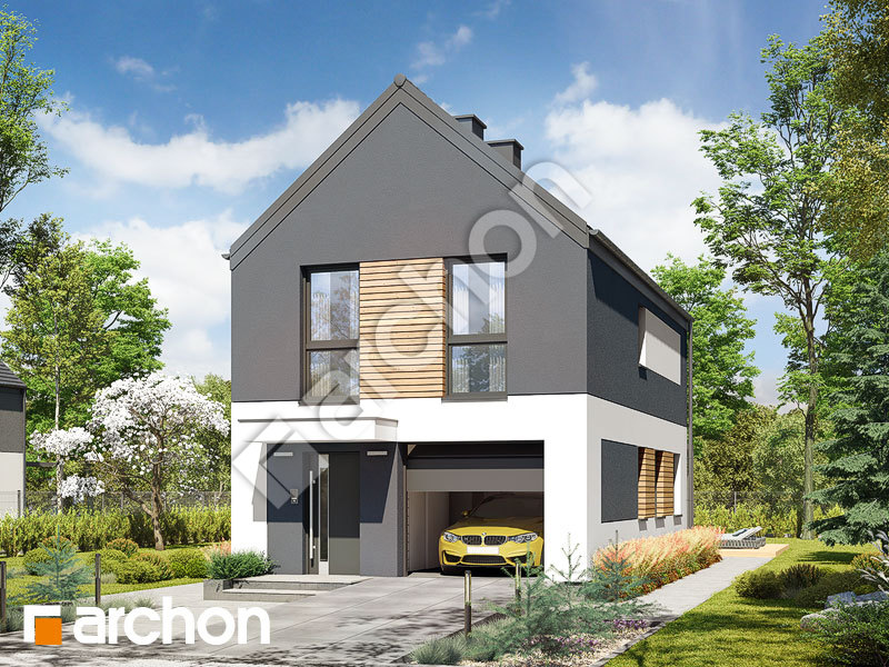 Проект будинку ARCHON+ Будинок в рівіях 10 (Г) Вид 1