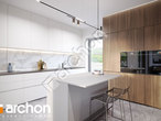 Проект будинку ARCHON+ Будинок в ірисах 9 (Н) візуалізація кухні 1 від 3