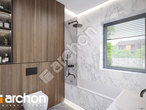 Проект дома ARCHON+ Дом в ирисе 9 (Н) визуализация ванной (визуализация 3 вид 3)