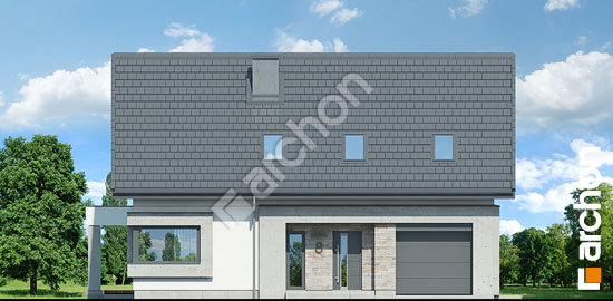 Передній фасад Будинок у гвоздиках (А)