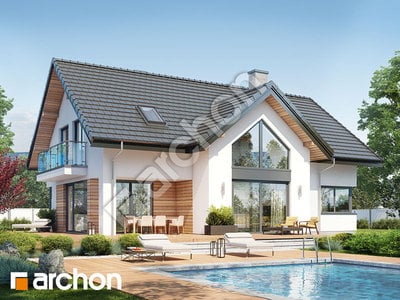 Проект дома ARCHON+ Дом под софорой 2 