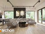 Проект дома ARCHON+ Дом в ренклодах 4 дневная зона (визуализация 1 вид 2)
