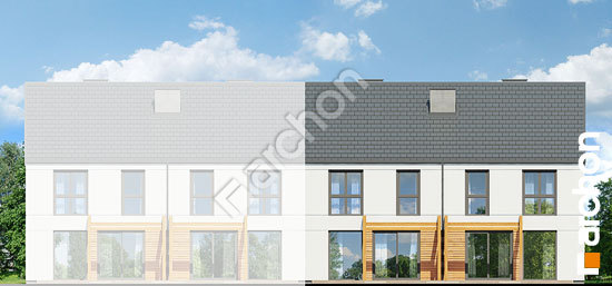 Дворовой фасад Дом под гинко 15 (ГР2Б)