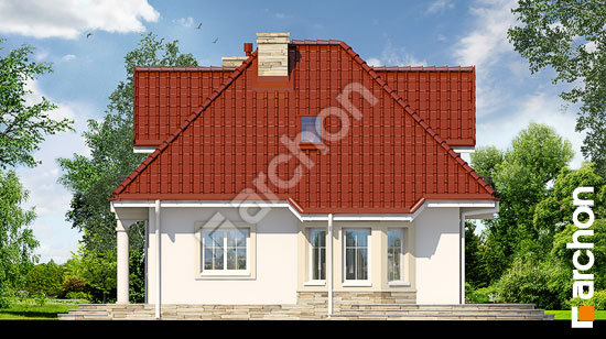 Бочний фасад Будинок у винограді 3 вер.2