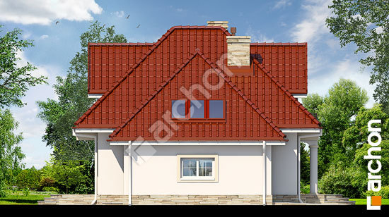 Бочний фасад Будинок у винограді 3 вер.2