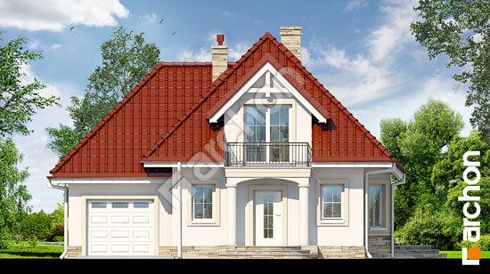 Передній фасад Будинок у винограді 3 вер.2