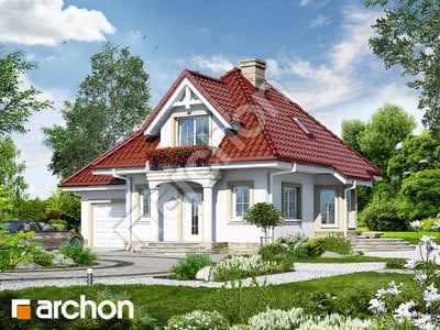 Проект дома ARCHON+ Дом в винограде 3 вер.2 