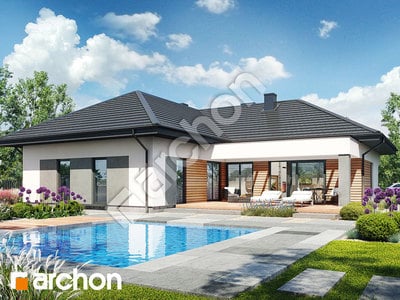 Проект дома ARCHON+ Дом в итеях (Г2) 