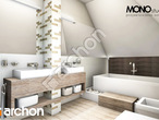 Проект будинку ARCHON+ Будинок в руколі вер. 2 візуалізація ванни (візуалізація 1 від 1)