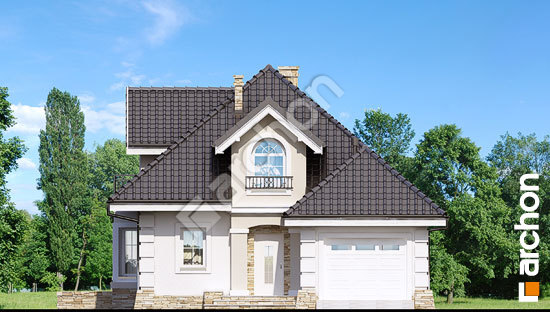 Передній фасад Будинок в руколі вер. 2