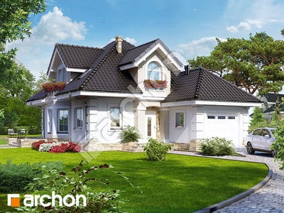 Проект дома ARCHON+ Дом в рукколе вер.2 