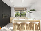 Проект дома ARCHON+ Дом в люцерне 14 (Е) визуализация кухни 1 вид 1
