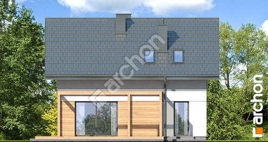 Дворовой фасад Дом в третомах