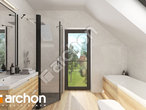 Проект будинку ARCHON+ Будинок в тритомах візуалізація ванни (візуалізація 3 від 1)