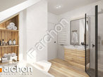 Проект дома ARCHON+ Дом в третомах визуализация ванной (визуализация 3 вид 2)