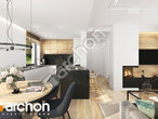 Проект будинку ARCHON+ Будинок в тритомах денна зона (візуалізація 1 від 6)