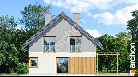 Боковой фасад Дом в аммобиуме