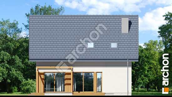 Дворовой фасад Дом в аммобиуме