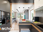 Проект дома ARCHON+ Дом в аммобиуме визуализация кухни 1 вид 3