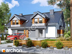 Проект будинку ARCHON+ Будинок в клематисах 16 (Б) візуалізація усіх сегментів
