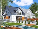Проект будинку ARCHON+ Будинок в клематисах 16 (Б) 