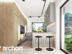 Проект дома ARCHON+ Дом в ренклодах 23 (Г2Е) визуализация кухни 1 вид 1