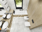 Проект будинку ARCHON+ Будинок в ренклодах 23 (Г2Е) візуалізація ванни (візуалізація 3 від 4)