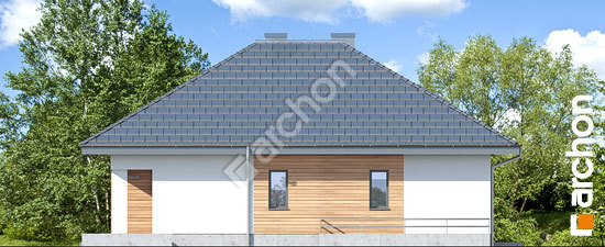 Боковой фасад Дом в сирени 7 (П)