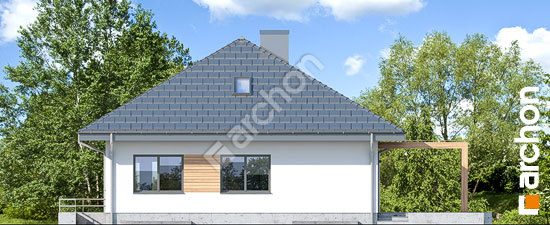 Дворовой фасад Дом в сирени 7 (П)