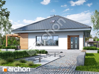 Проєкт будинку ARCHON+ Будинок в бузку 7 (П) 