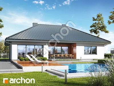 Проєкт будинку ARCHON+ Будинок в арівах (Г2) 