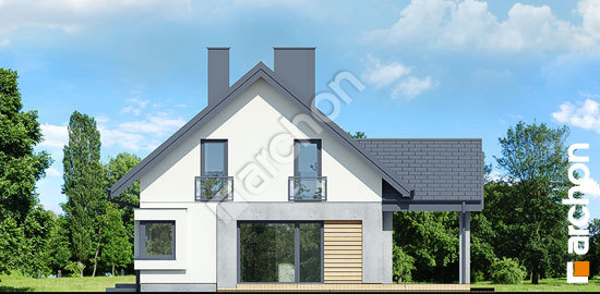 Бочний фасад Будинок в малинівці 9 (Г2)