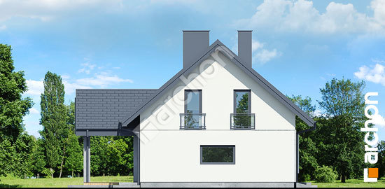 Бочний фасад Будинок в малинівці 9 (Г2)