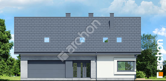 Передній фасад Будинок в малинівці 9 (Г2)