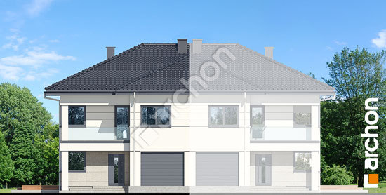 Передній фасад Вілла Юлія 9 (Б)