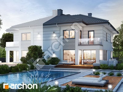 Проєкт будинку ARCHON+ Вілла Юлія 9 (Б) 