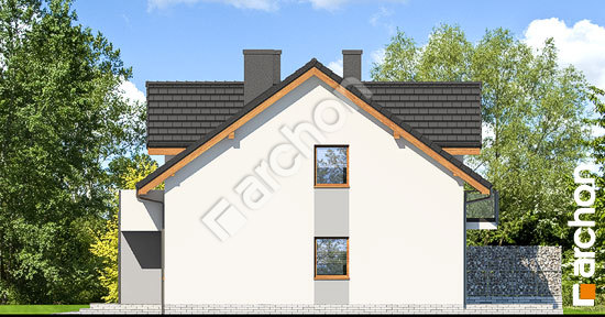 Бочний фасад Будинок в клематисах 21 (Б) вер. 2