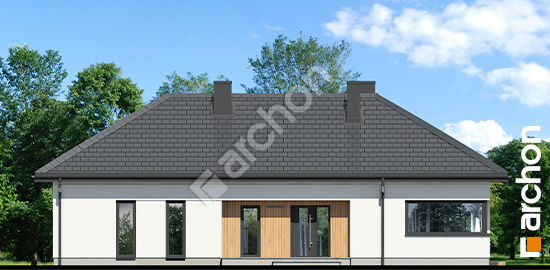 Передний фасад Дом в базилике 5