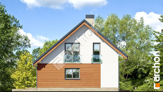 Боковой фасад Дом в журавках 3 (Т)