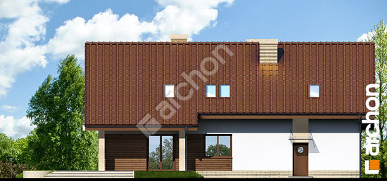 Дворовой фасад Дом в айдаредах 2 (Г2) вер. 2