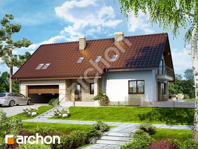 Проєкт будинку ARCHON+ Будинок в айдаредах 2 (Г2) вер. 2 