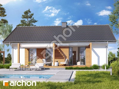 Проєкт будинку ARCHON+ Будинок в коручках 3 (А)